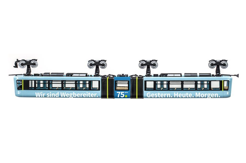 Suspension railway model "75 years of WSW"