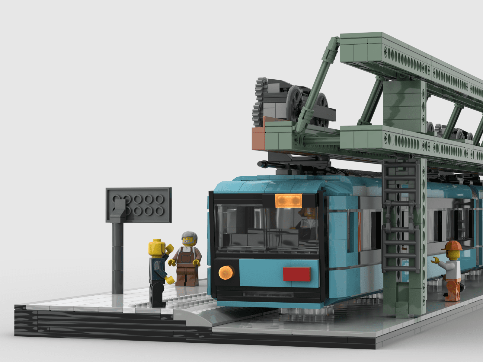 LEGO-Schwebebahn