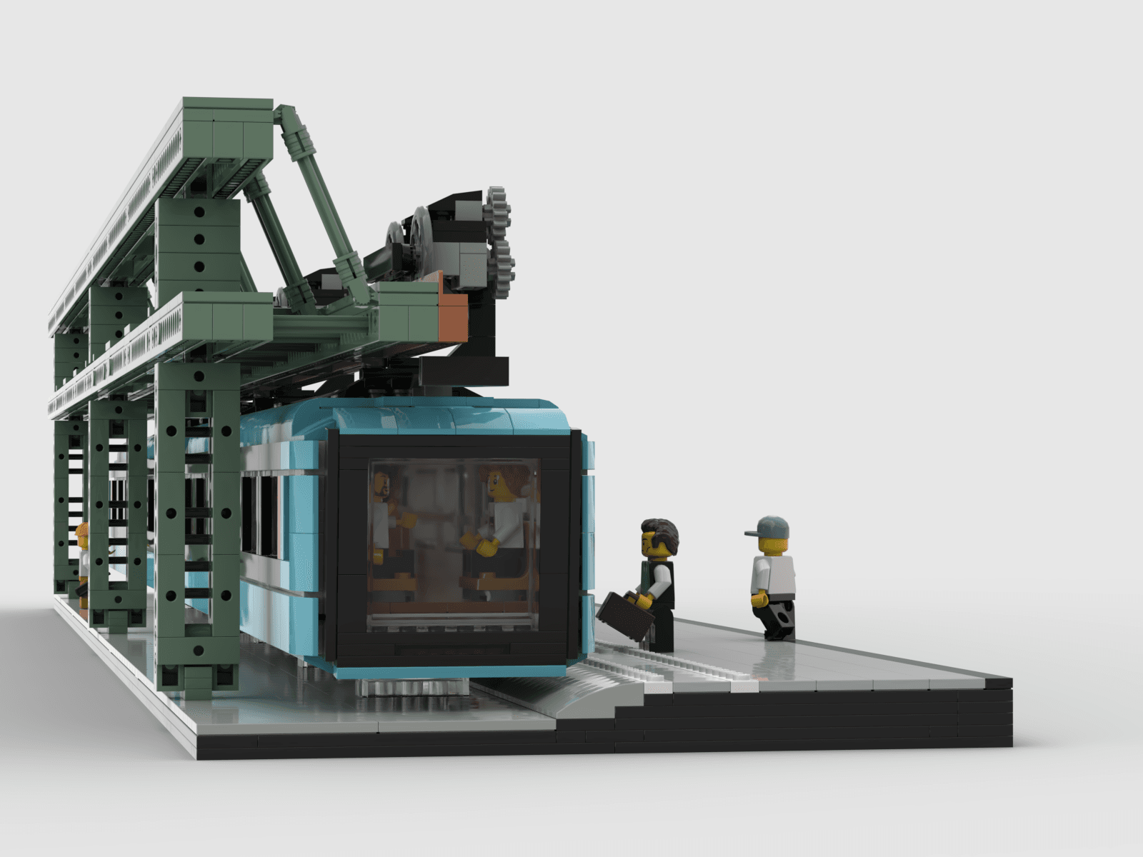 LEGO-Schwebebahn